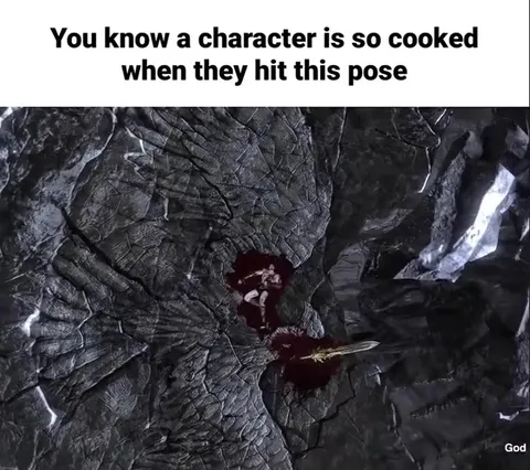 Characters So Cooked They Collapse
