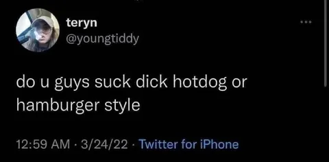 Hotdog or Hamburger Style