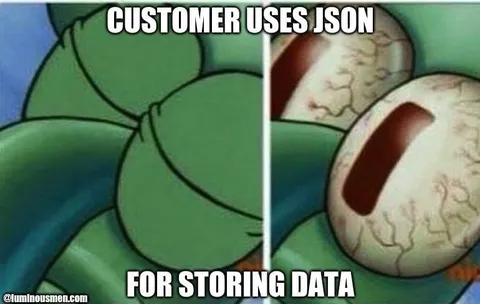 Customer Uses JSON for Data