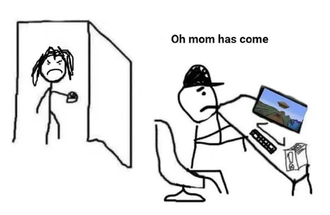 Oh Mom Has Come