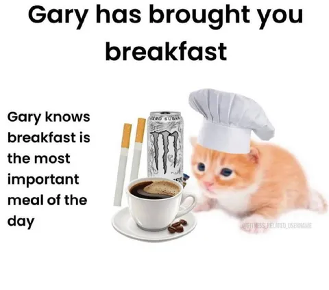 Gary Brings Breakfast