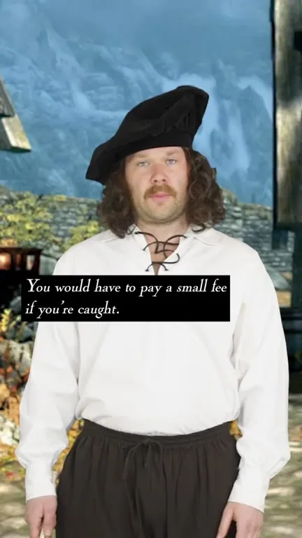 Skyrim Bounty Ride
