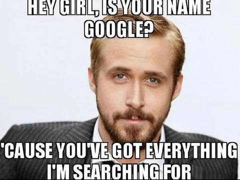 Google Search Pickup Line