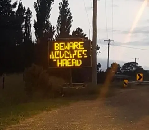 Beware Allcipe Haehy Sign