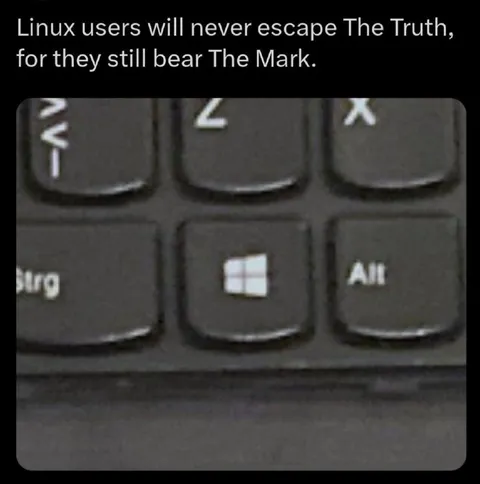 Linux Users Bear the Mark