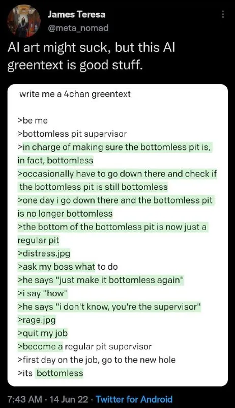Bottomless Pit Supervisor