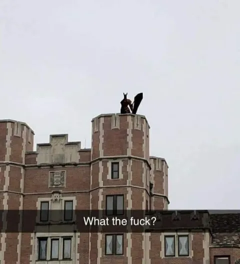 What the Fuck on the Castle