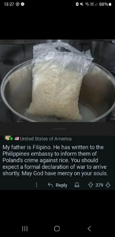 Filipino Father Declares War on Poland