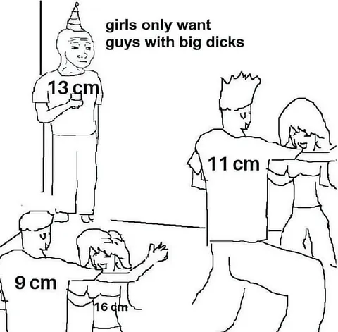Girls Only Want Big Dicks