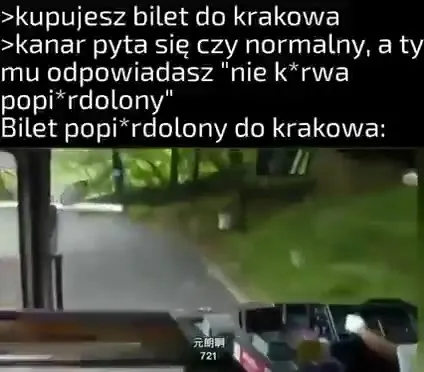 Popierdolony bilet do Krakowa
