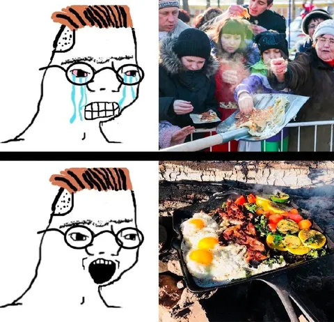 Когда еда выглядит слишком вкусно