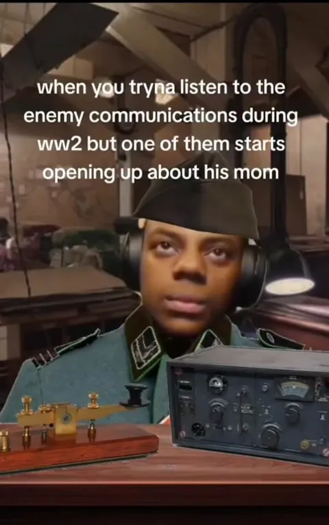 Enemy Radio Operator Gets Emotional