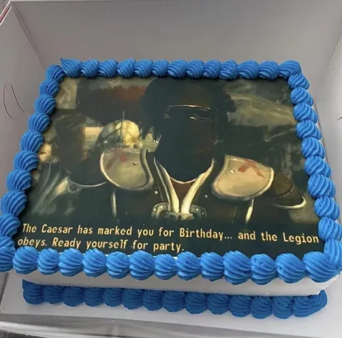 Caesar's Legion Birthday Cake