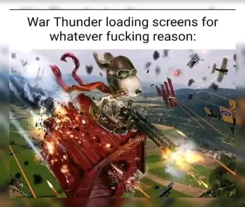 War Thunder Loading Screen Chaos