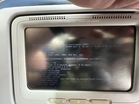 Plane Seat Red Hat Boot Loop
