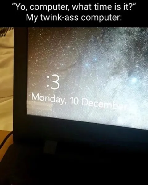 Twink Computer Tells the Time