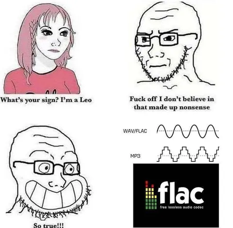 Leo Sign Meets FLAC Enthusiast