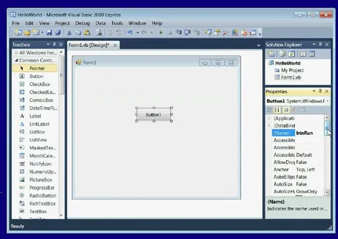 Bloated Visual Studio Interface