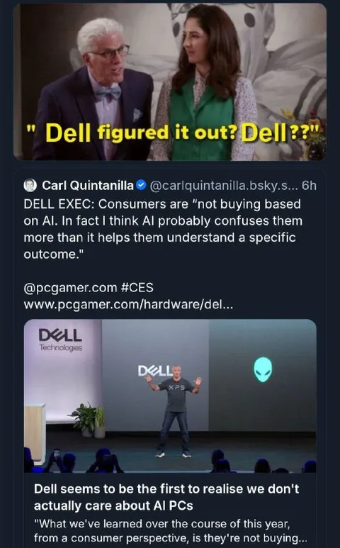 Dell figured it out? Dell??
