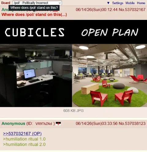 Cubicles vs Open Plan