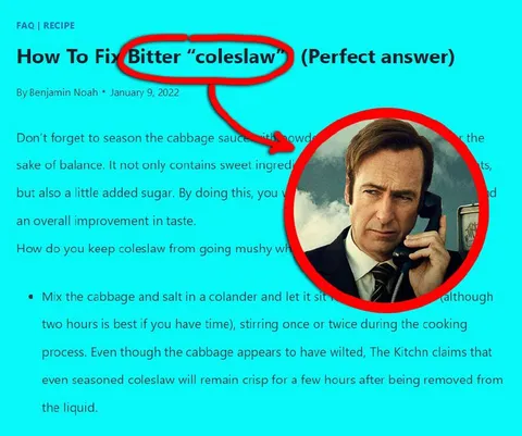 Nicolas Cage Fixes Bitter Coleslaw