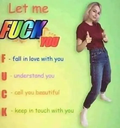 Let Me Fuck You Acronym
