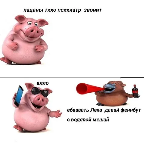 Психиатр звонит, пацаны тихо