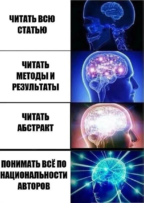 Понимать статью по национальности авторов