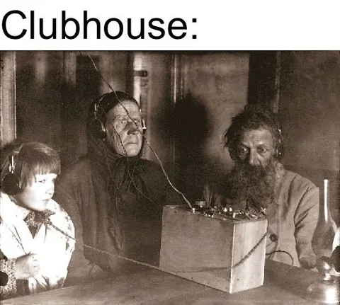 Clubhouse radio séance