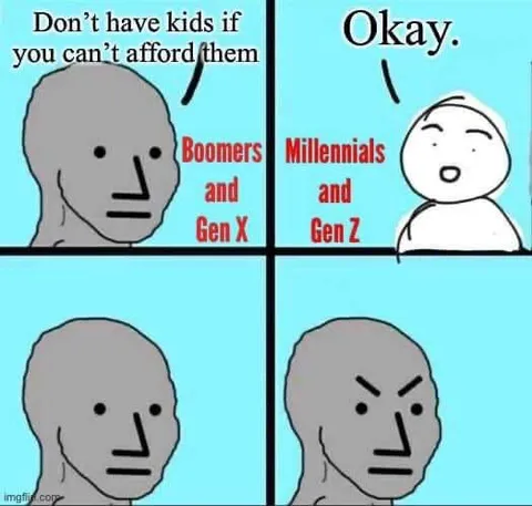 Boomers Tell Millennials Not to Have Kids
