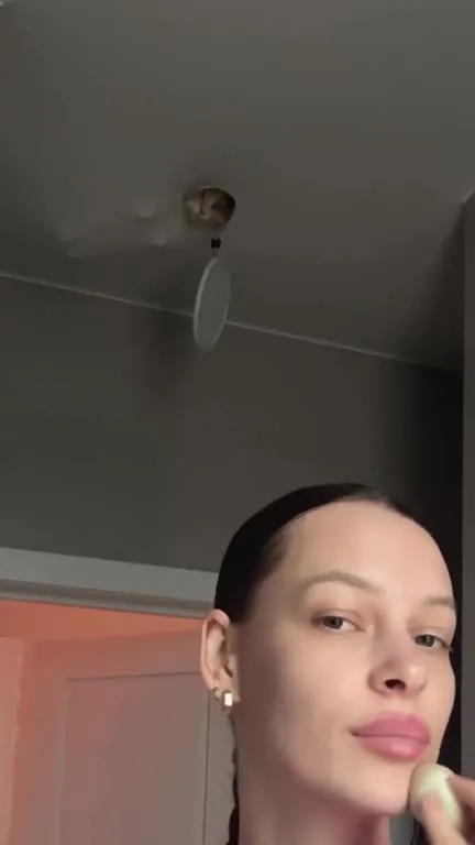 Кот пробрался через потолок