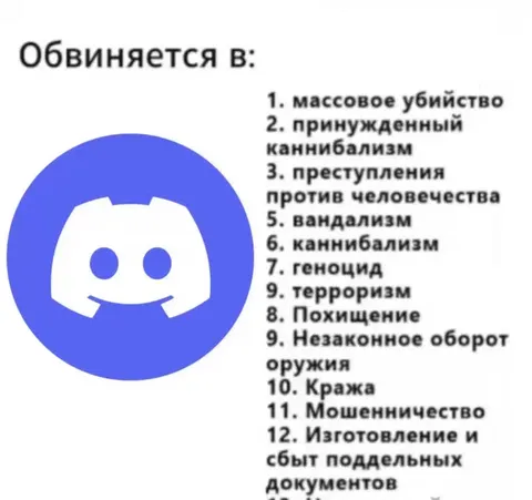 Discord обвиняется во всём