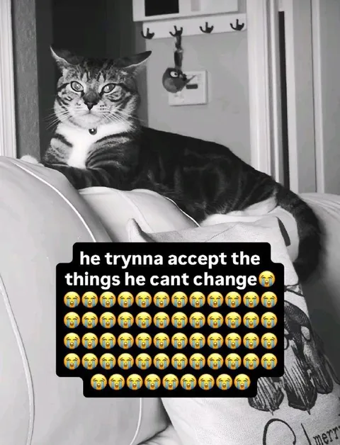 Trying to Accept What He Can't Change