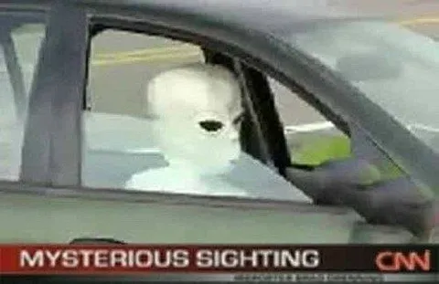Mysterious Alien Sighting