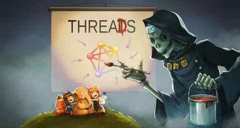 Skeleton Explains Threads