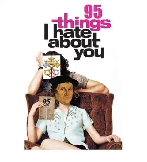95 things I hate about you