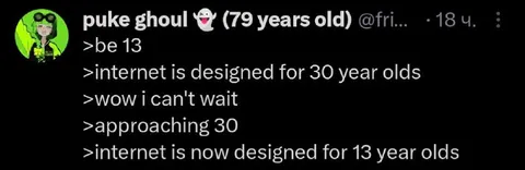 Internet Rebrands for Thirteen-Year-Olds