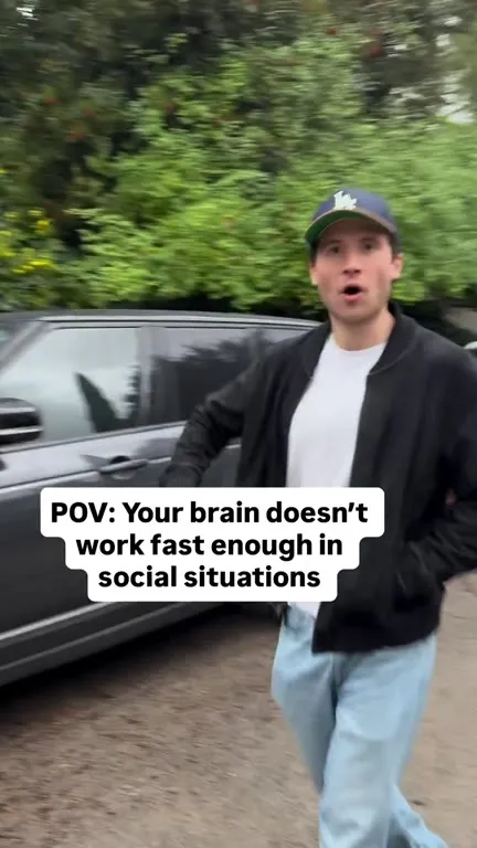 Brain Too Slow in Social Situations