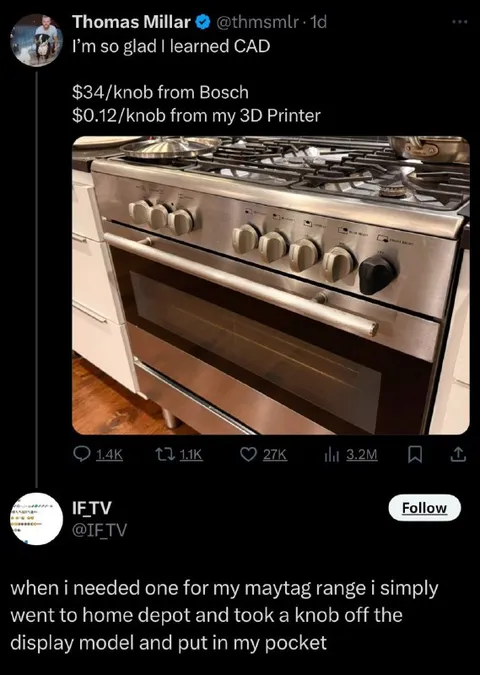 DIY Stove Knob Savings