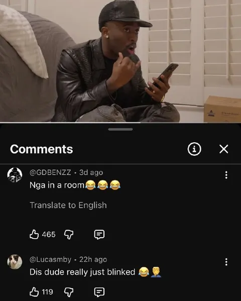 Dude Really Just Blinked