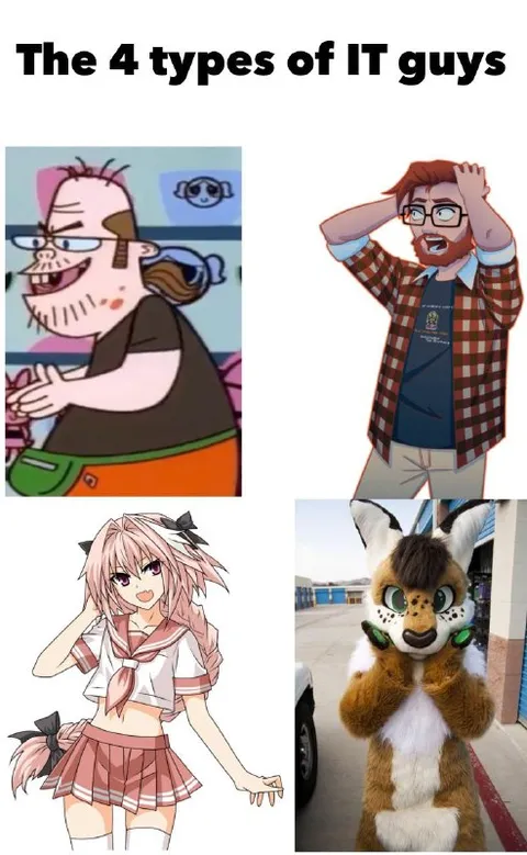 The 4 Types of IT Guys