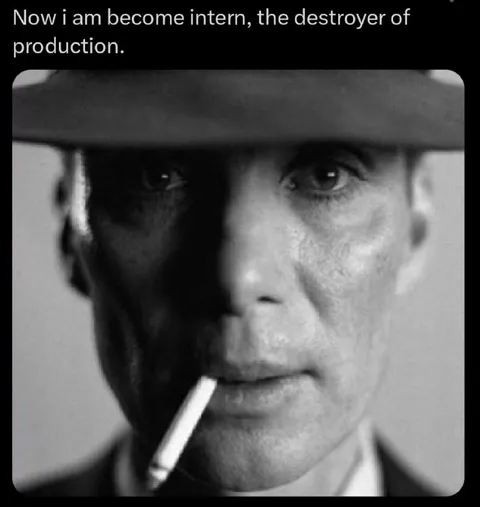 Intern, Destroyer of Production