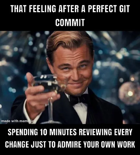 Perfect Git Commit Feeling