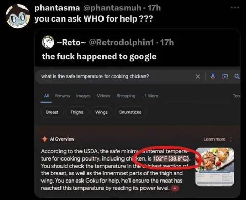 Ask Goku for Chicken Help