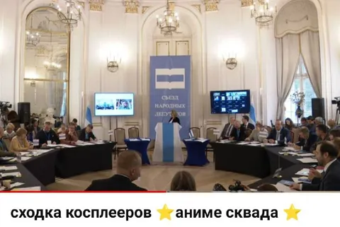 Сходка косплееров аниме сквада