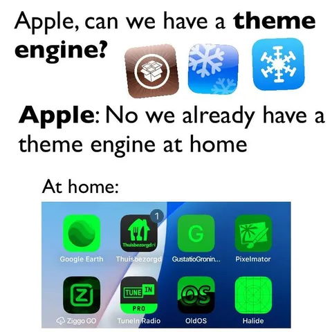 Apple Theme Engine at Home