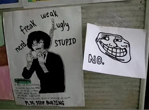 Troll Face Says No to Bullying