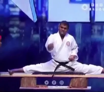 Каратист не выдержал выступление