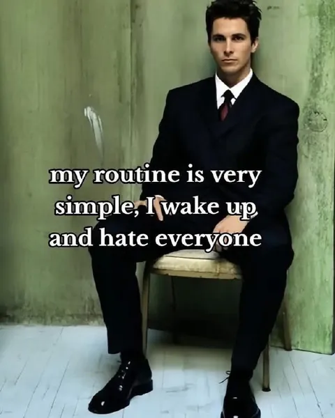 My Routine Is Very Simple