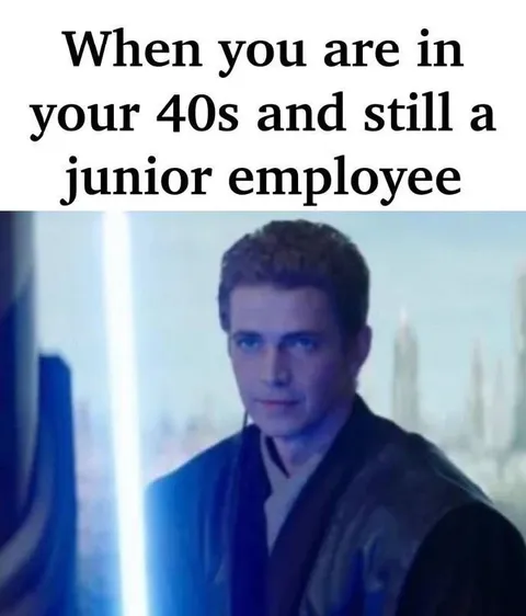 Still a Junior Employee in Your 40s